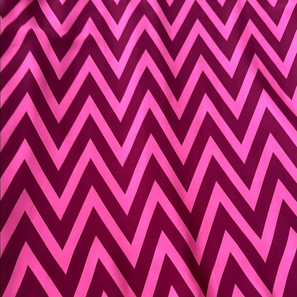 Pink Chevron Dress - Picture 2 of 6